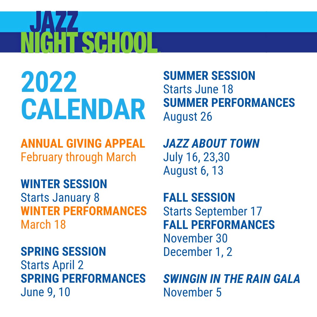 How do you value Jazz Night School? Support our Annual Giving Appeal today! bit.ly/JNS-AGA