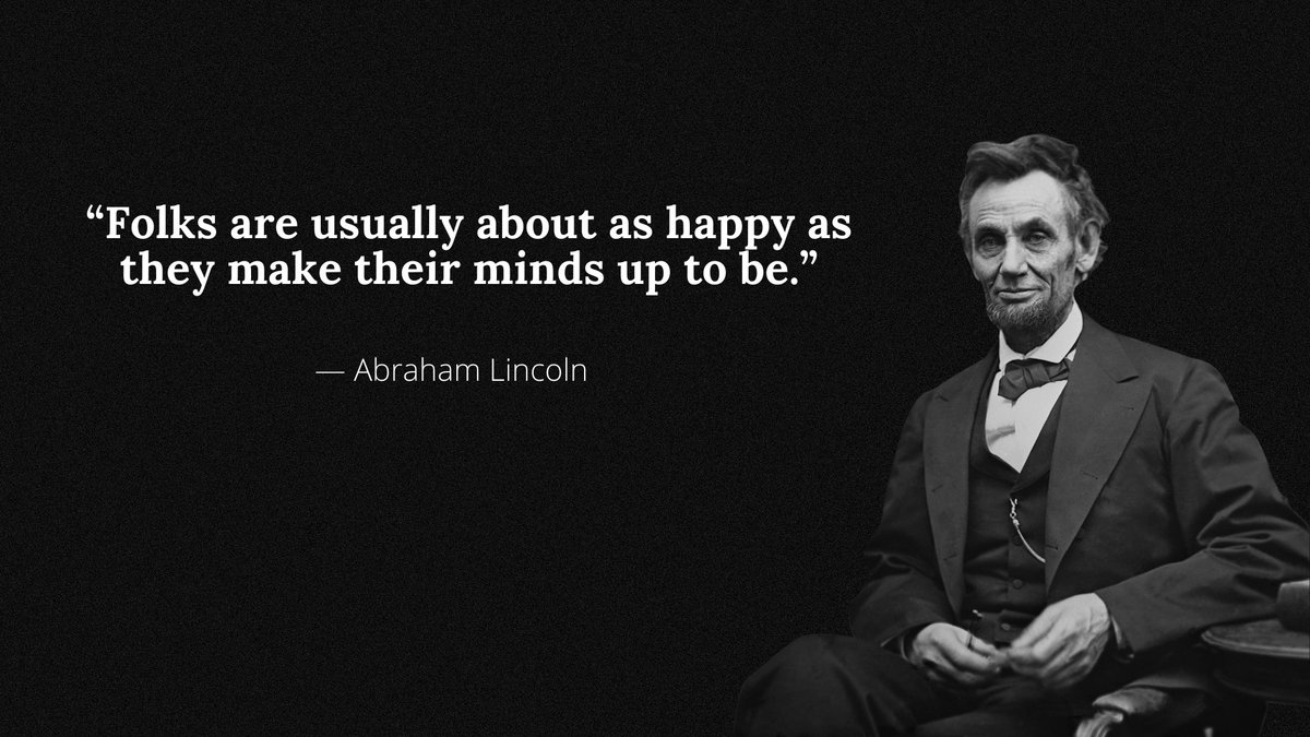 A little wisdom from President Abraham Lincoln on this 2022 President's Day.