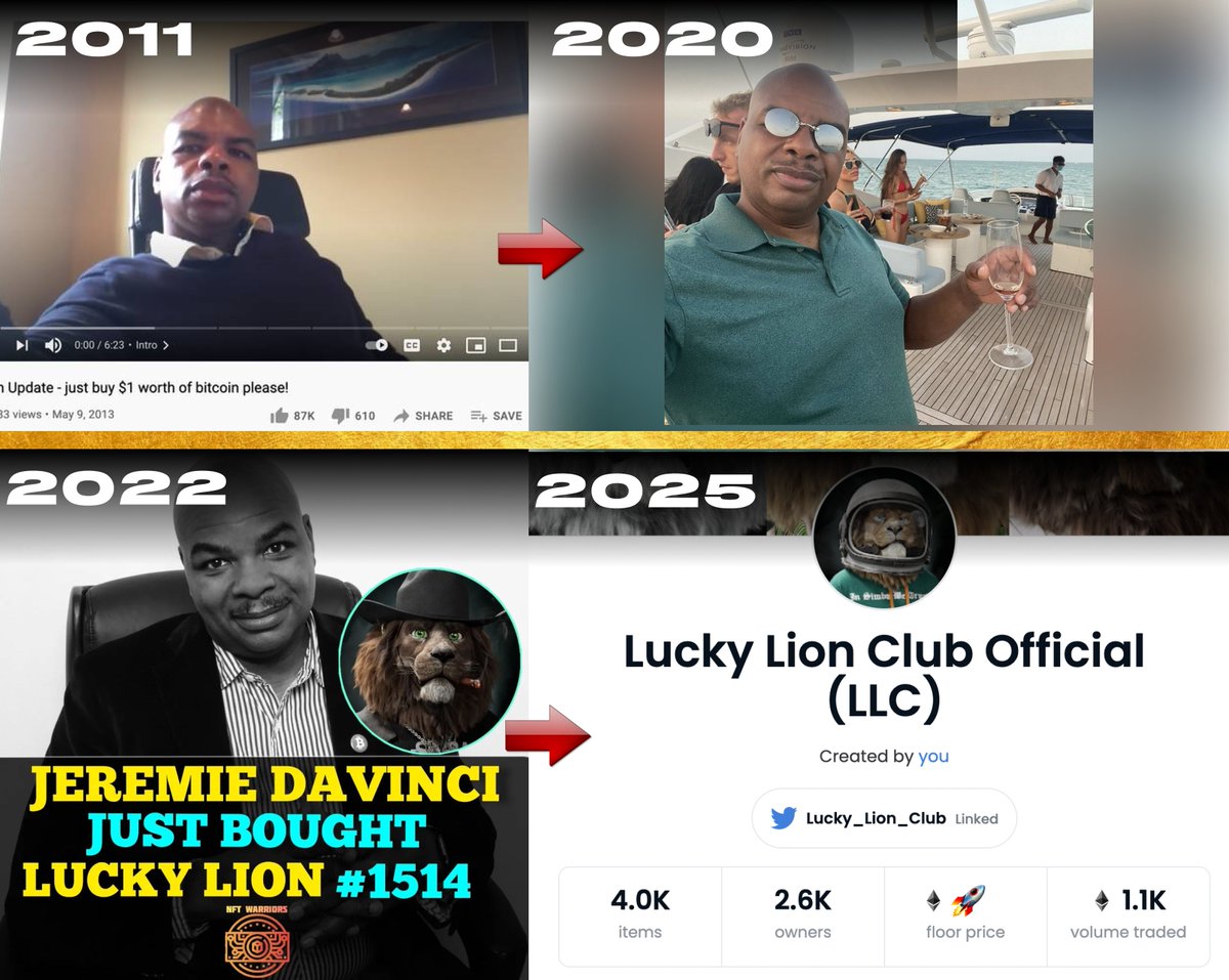 You can't say you didn't know this time... 🚀

Welcome to the #LLCTribe <a href="/Davincij15/">Davinci Jeremie</a> 🦁🧡