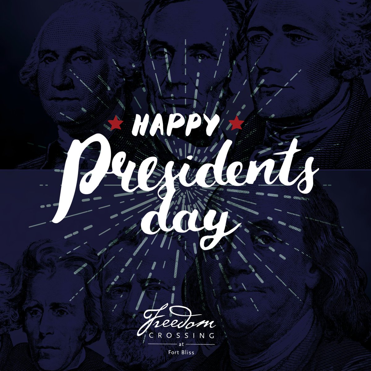 Happy Presidents Day, Fort Bliss!
.
.
.
#FreedomCrossing #FortBliss #PresidentsDay