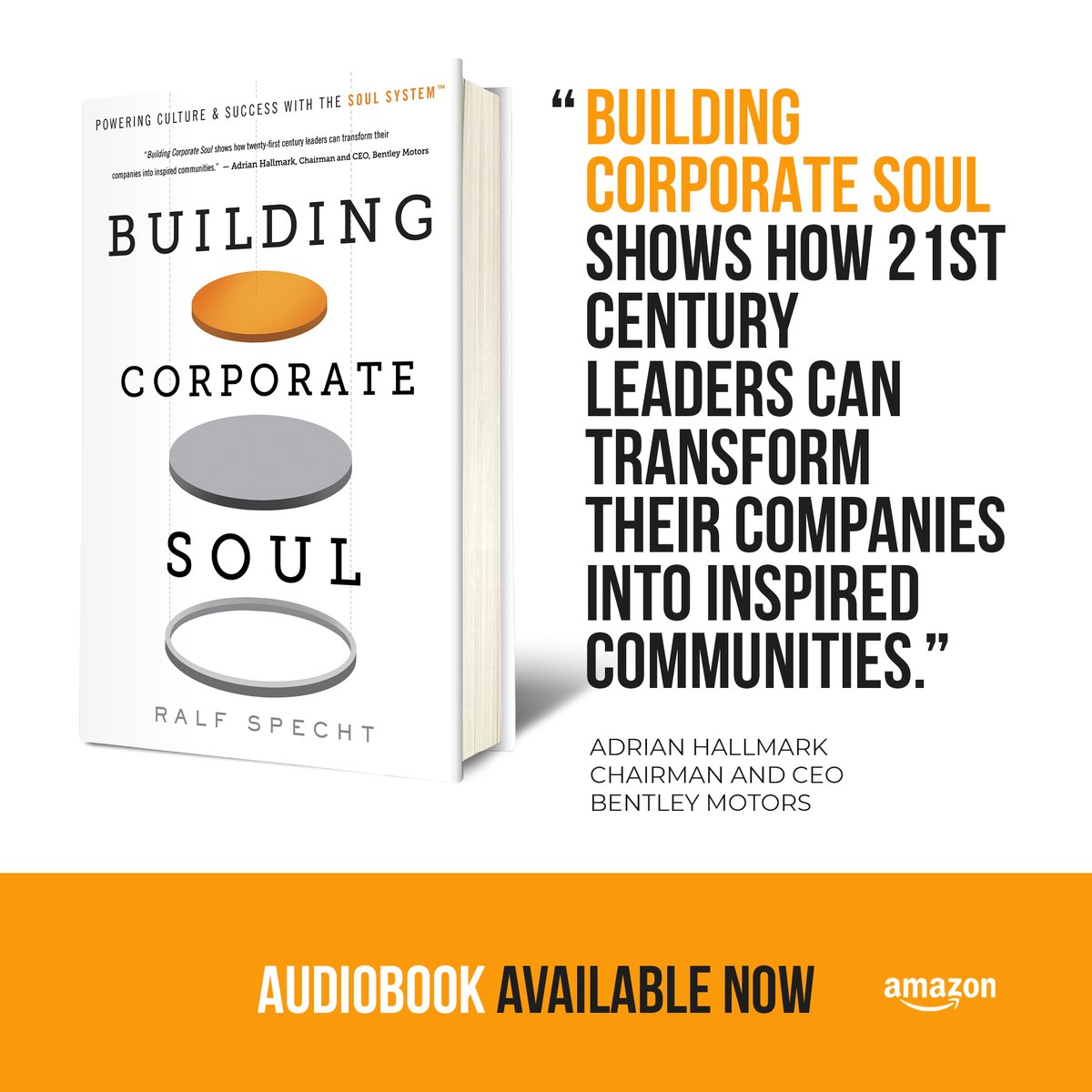 This week, Ralf Specht's book Building Corporate Soul will be released. Check out the book, or his interview with me on the podcast. 

Podcast: loom.ly/rTk7Vss
Book: loom.ly/PfrgqCw

#engineeringmanagement #engineeringleadership