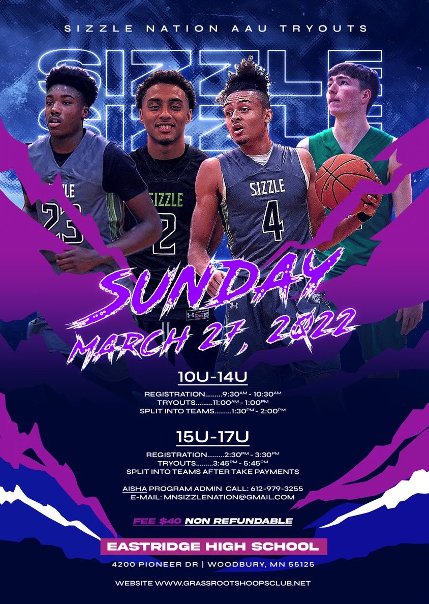 grassrootshoops's tweet photo. March 27 tryout frenzy continues Who’s Next Sunday @rodgerbohn @Bruce_WestonBB @randycarter34 @CoachdrichDeon @CoachQ_MN @RL_Hoops @DWolfsonKSTP @WatsonDemarion @ZoDodd22 @chris_morgan @TNTstp @ny2lasports @Minnehaha_BBall @RedhawksGBB @kare11 @Marcus_R_Fuller @GeeCharles24 https://t.co/Y1S9so5NJ7