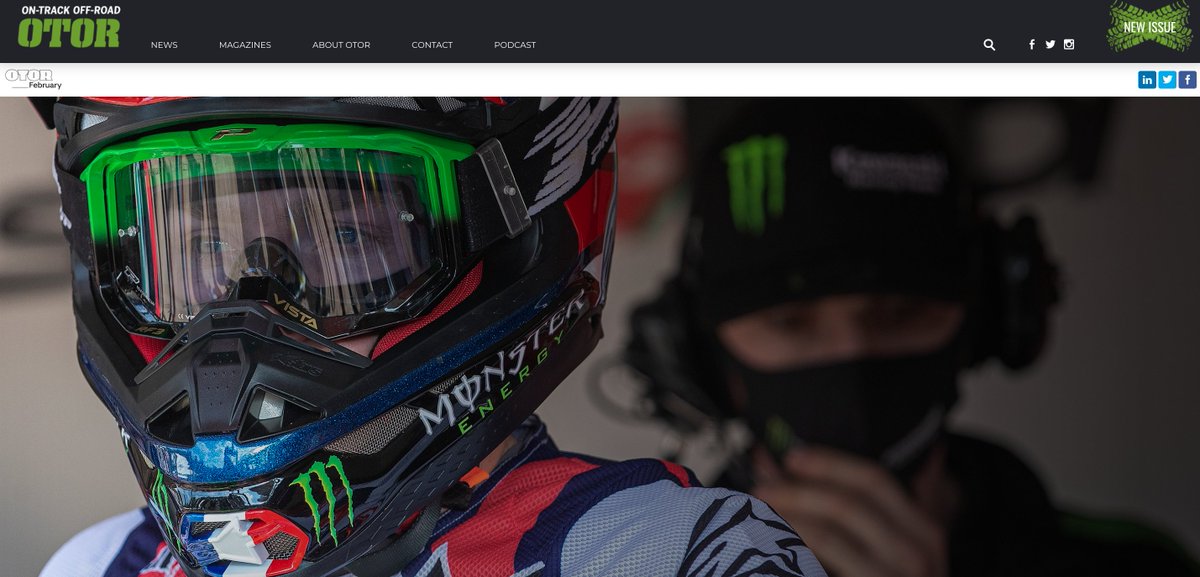 New look On-Track Off-Road! Get the first, free (as ever) segment of our February Edition in a fresh webzine format. Designed to work much better on every device: grab our first feature/column/product slot right here! ontrackoffroad.com/2022/02/18/wal… #web #free #motorcycle #racing #sport