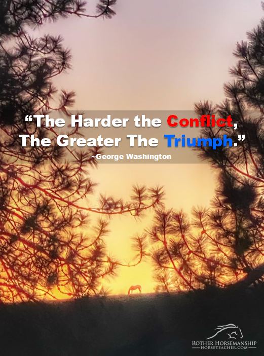 SteveRother's tweet photo. "The harder the conflict, the greater the triumph."
~George Washington

Happy Presidents Day!

#MotivationalMonday #PresidentsDay #Triumph #GeorgeWashington #Horsemanship https://t.co/BWI5SaqNic
