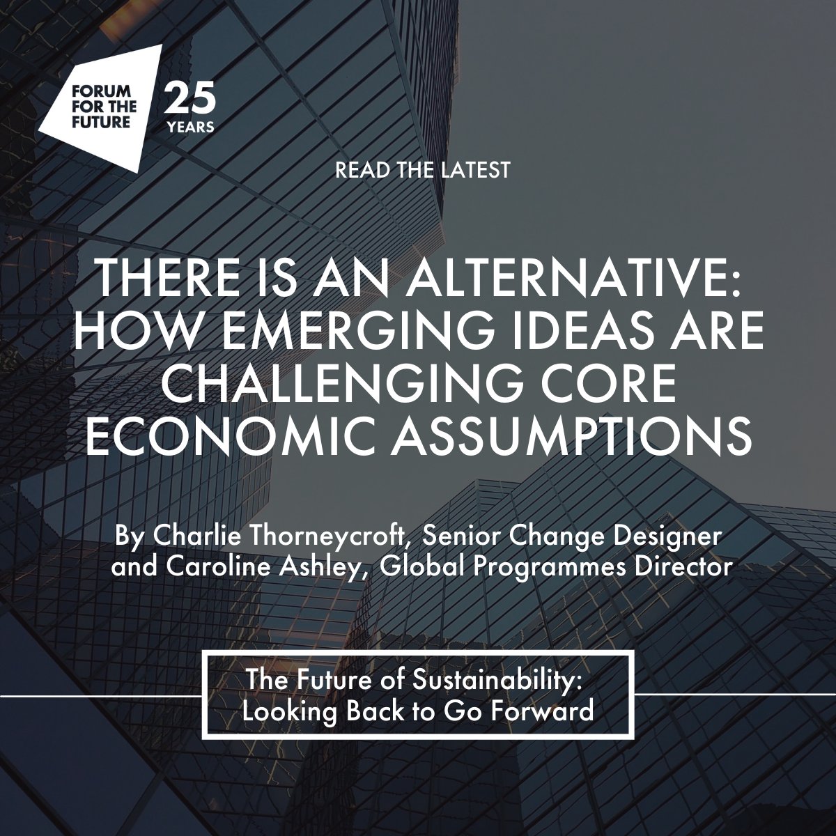 In this article, <a href="/CharlieThorney/">Charlie Thorneycroft</a> Forum’s Senior Change Designer, and <a href="/cashley122/">Caroline Ashley</a> Global Programmes Director, explore what innovations are bubbling with potential to transform how we think and feel about our #economy. ow.ly/to0G50HXCkE #FutureOfSustainability