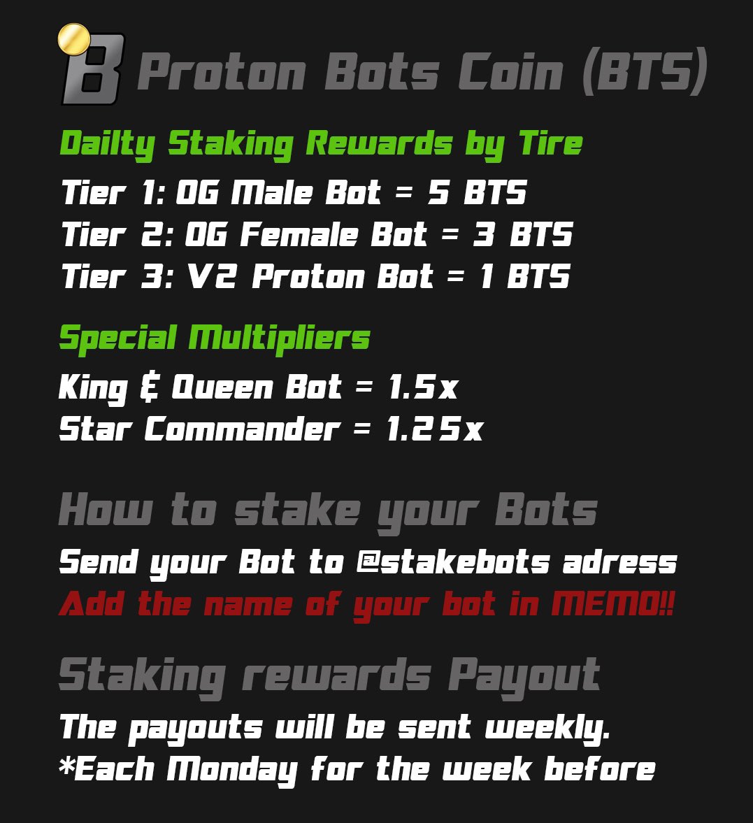 Proton Bots ⚛️ | 🤖🥇 tweet media