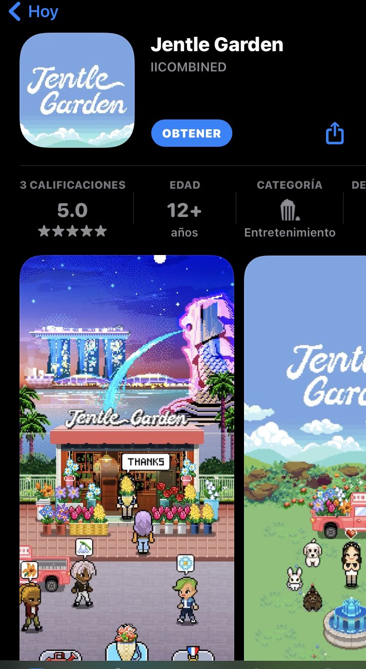 App Jentle Garden Android app 2022 