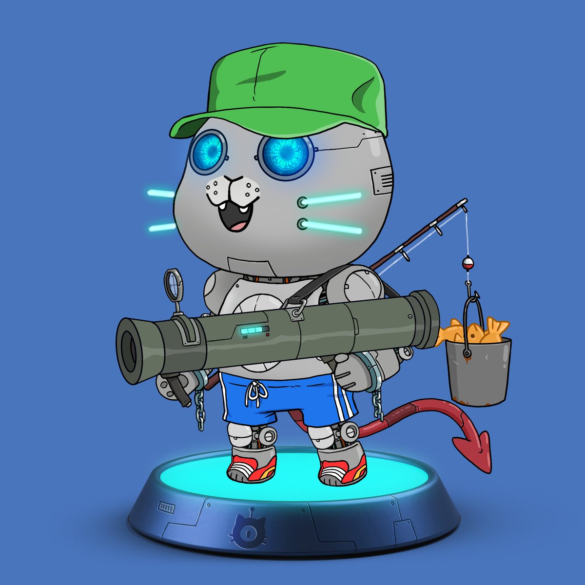 wave_eth's tweet photo. The surface color of a 3D catbot follows the base color of a 2D catbot.
It means, he will be all blue character.
Blue eyes, blue body and blue pants.
Its gonna be super cool!
#catbotica
#JoinUs @CATBOTICA
#you #still #have #chance
#FOMO #fourtimes #Rise #floorprice https://t.co/WWJ67XHrBd