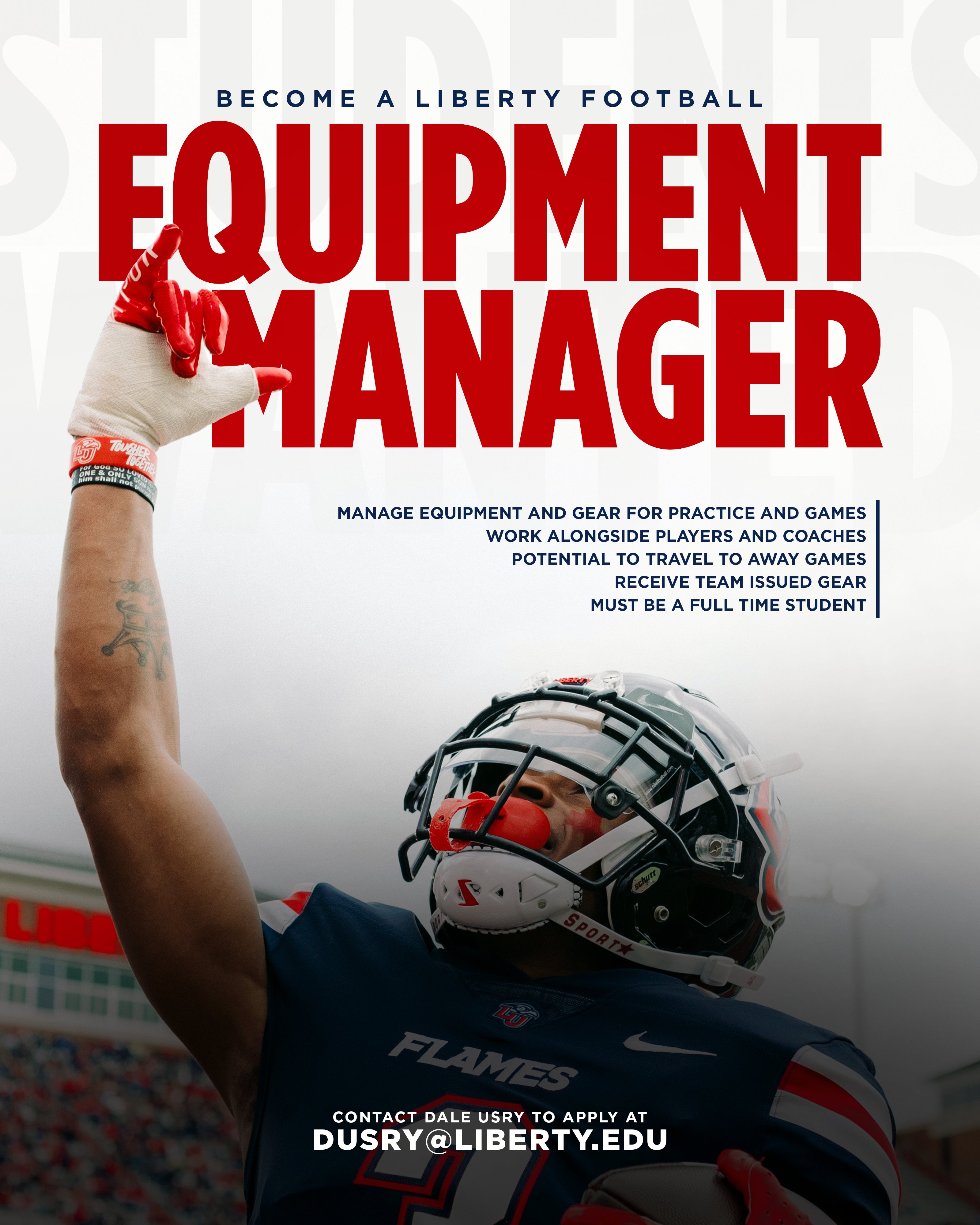 College team issued gear 2025