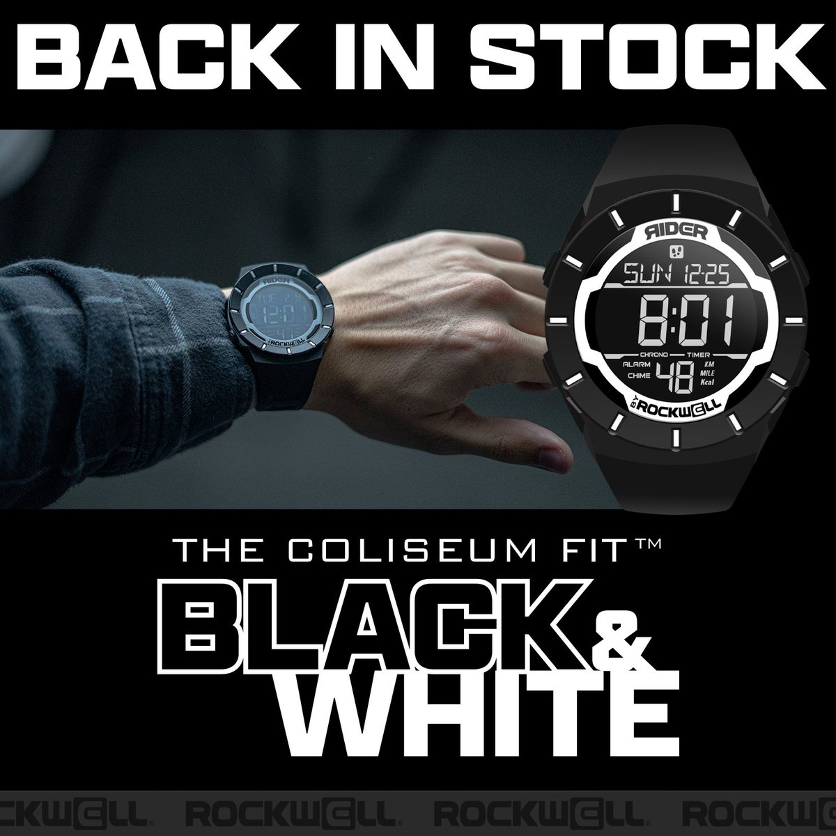 RockwellTime's tweet photo. Here for a good time, not for a long time. Limited inventory.

🎱 https://t.co/5WOmu2bCVl

Check out the Rockwell Hero Mission to get a free watch or pair of sunglasses with your purchase.

#blackandwhite #rockwellwatches #heromission #thankahero #veterans #firstresponders https://t.co/uHdtFCULEs