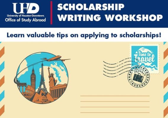 UHDStudyAbroad's tweet photo. Don't forget! We are hosting a one-hour workshop where you can learn tips and ways to improve writing scholarship essays and finding scholarship options that work for you!
Last day to register! Hit the link in our bio to reserve your spot!

https://t.co/5R5uQ5wzVP https://t.co/2vleTj39hv