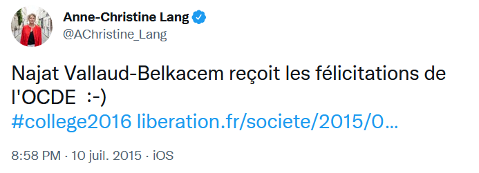 karenine2's tweet photo. Pour les esprits un peu lents qui n'auraient toujours pas compris de quoi #collège2016 était le nom...
(C'est à vous qu'on parle @SgenCFDT, @SE_Unsa, @CahiersPedago et toute la clique des idiots utiles.) https://t.co/SIzacxciDT