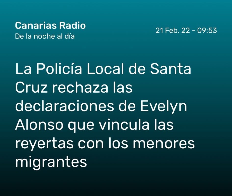 tino_guzman's tweet photo. En los tiempos que corren, es de una inmensa desFACHAtez hacer ese tipo de acusaciones xenófobas. Información que ha sido desmentida por los propios agentes de la @PoliciaLocalSC.
Evelyn Alonso demuestra aporofobia en estado puro. Y sus ganas de liderar @Vox_SCTenerife. https://t.co/BhVQAk1pVX
