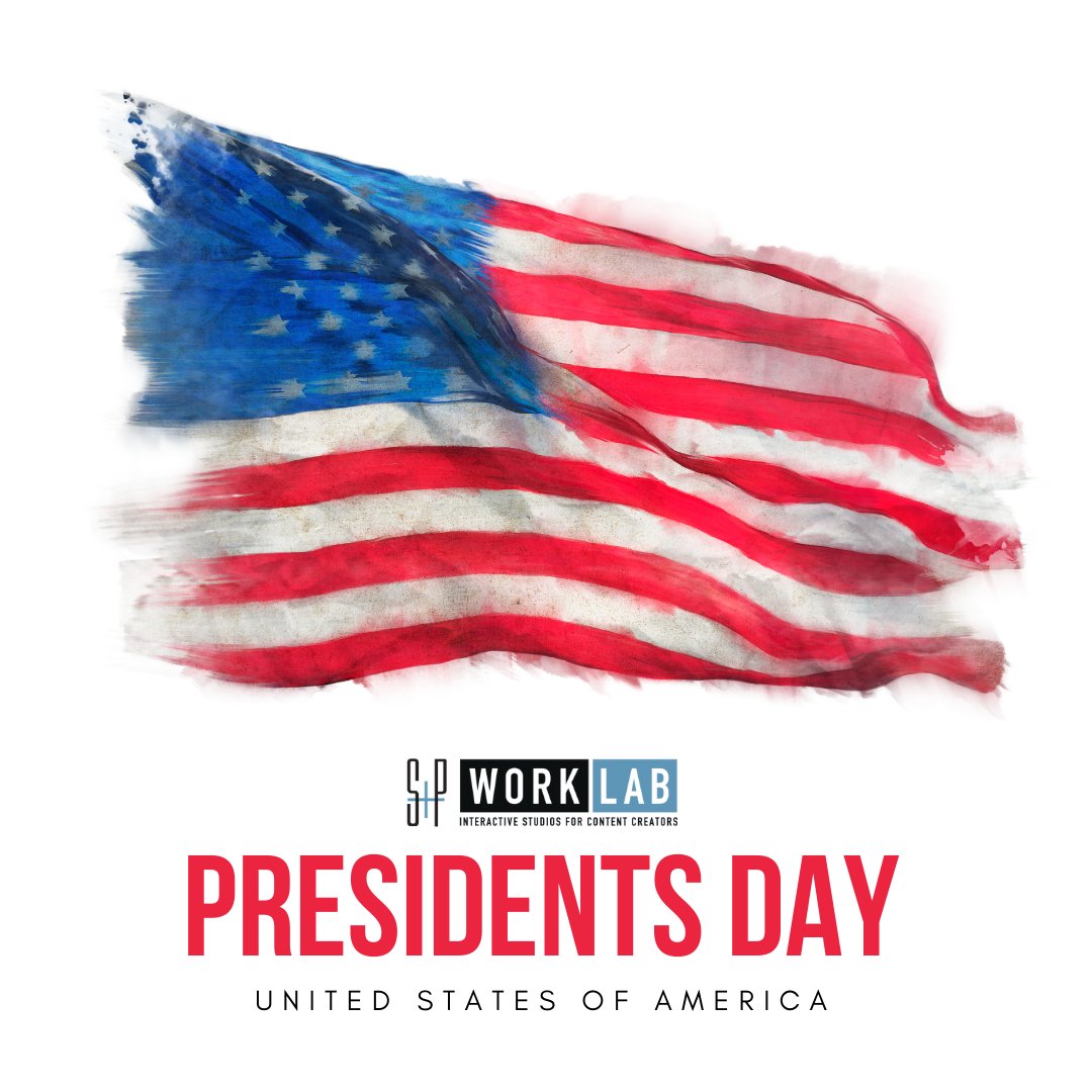 SP_WorkLab's tweet image. We hope you have a great President&apos;s Day!