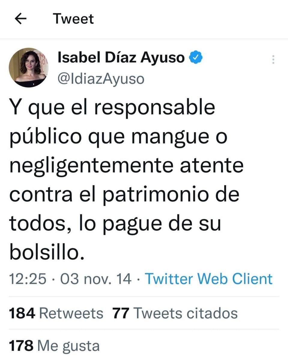 AndaluciaSinVOX's tweet photo. Bendita hemeroteca 👇🏻 #Ayuso @IdiazAyuso https://t.co/TQXXMtTh9C
