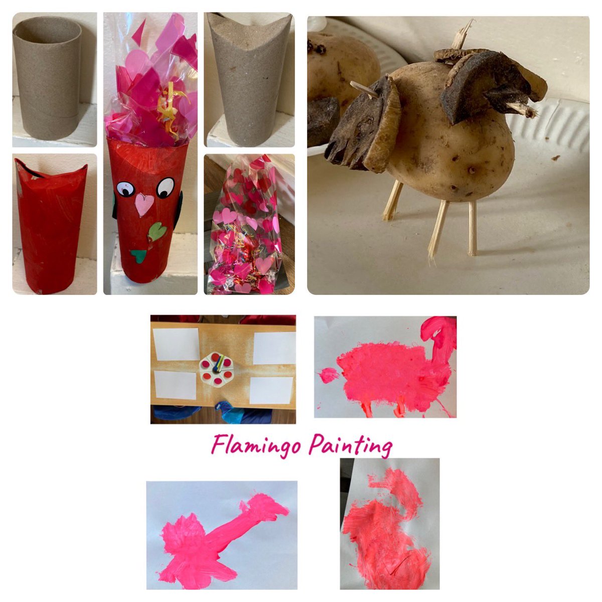 expioneers's tweet photo. Our bird creations from last terms topic https://t.co/stsxxfYYAw