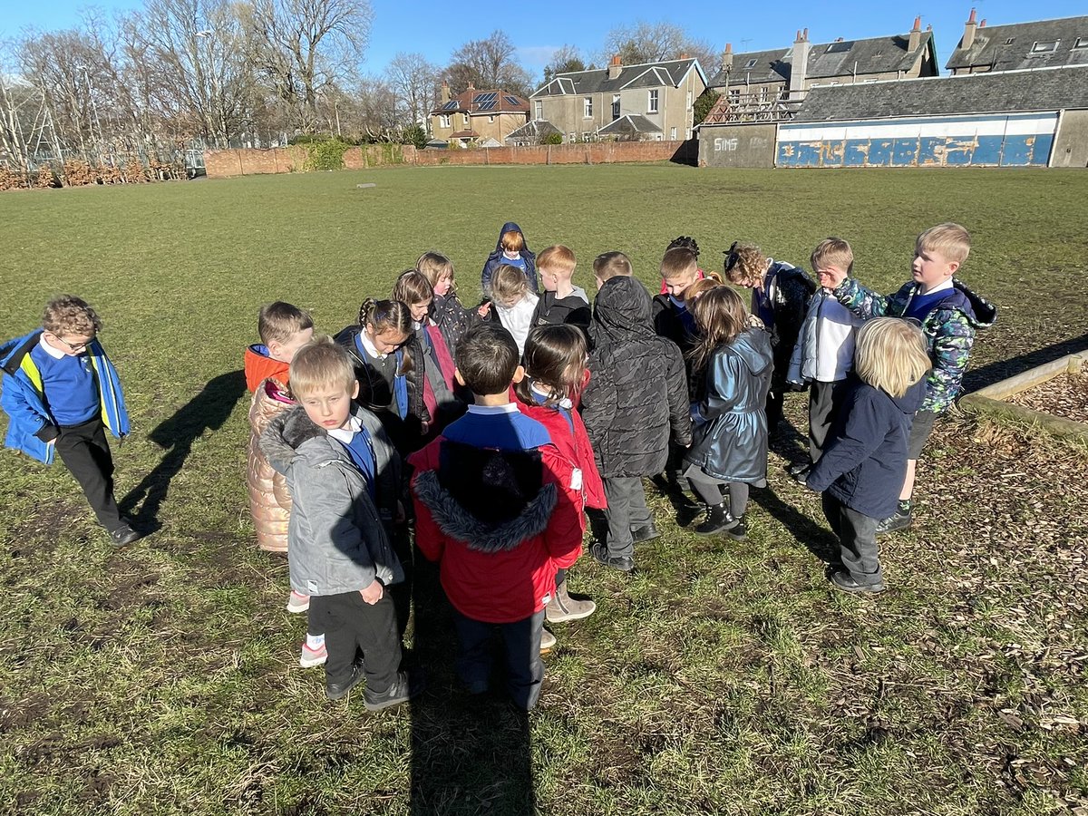 Today we enjoyed “worm charming” for our compost bins. We all stood in a circle and had a good stamp of the feet and were amazed when worms began to pop up. We carefully moved 11 worms to a delicious new home in one of compost bins. 🪱 <a href="/stninplayground/">St Ninians Playground Project</a>