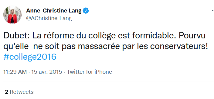 karenine2's tweet photo. Pour les esprits un peu lents qui n'auraient toujours pas compris de quoi #collège2016 était le nom...
(C'est à vous qu'on parle @SgenCFDT, @SE_Unsa, @CahiersPedago et toute la clique des idiots utiles.) https://t.co/SIzacxciDT