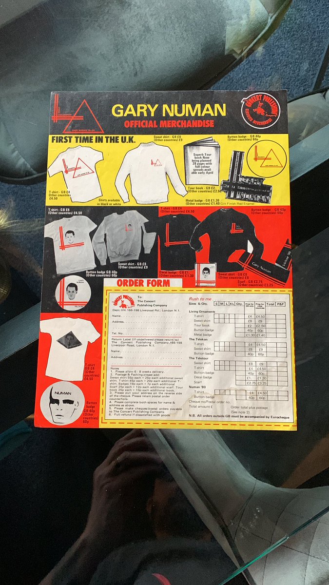 Found this today in mint condition at the Songhive office ! <a href="/numanofficial/">Gary Numan</a> came in the living ornaments box set. Brilliant 🙏❤️