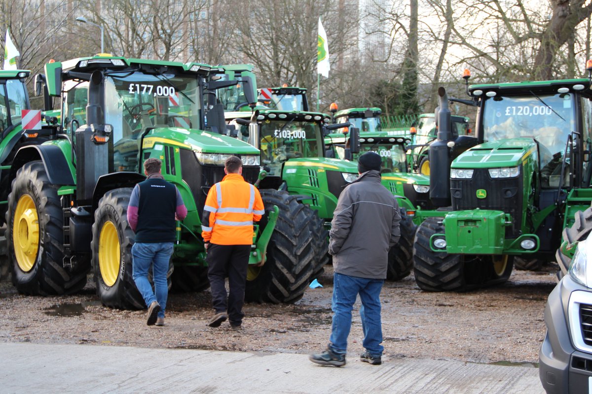 BenBurgessAg's tweet photo. Our @JohnDeere 6R Roadshow is well under way today at our Norwich branch. It's great to see everyone stopping in to learn all about the new machines. They are here till 8pm so why not come and take a look for yourself.
#JohnDeere #newtractor #oneclickgo #event https://t.co/neVbcdIcC1