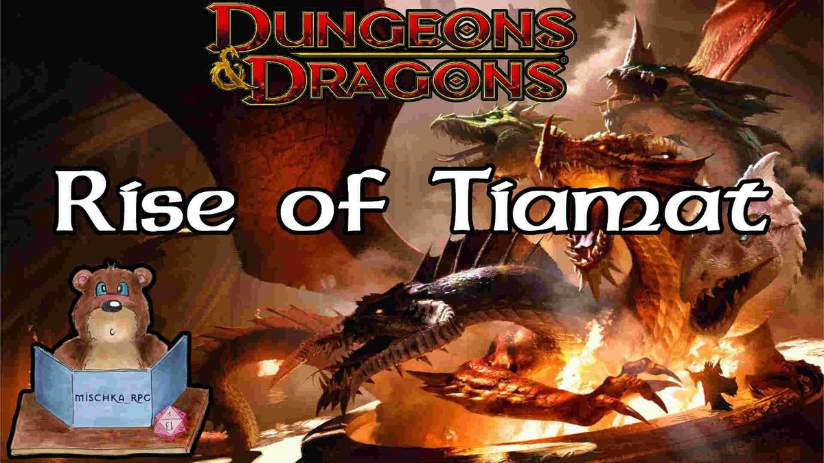 Heute um 20:00 sind wieder die Drachenjäger samt ihrem Malbuch unterwegs. #dnd5e #twitchde #riseoftiamat #pnpde <a href="/roll20app/">Roll20</a> 

Mit dabei: <a href="/AurielMccloud/">Auriel McCloud</a> <a href="/Blacksuicide10/">Blacksuicide</a> FridoLin und p1k4chu

[D&amp;D] Rise of Tiamat -25- 

youtube.com/c/MischkaRPG/l…