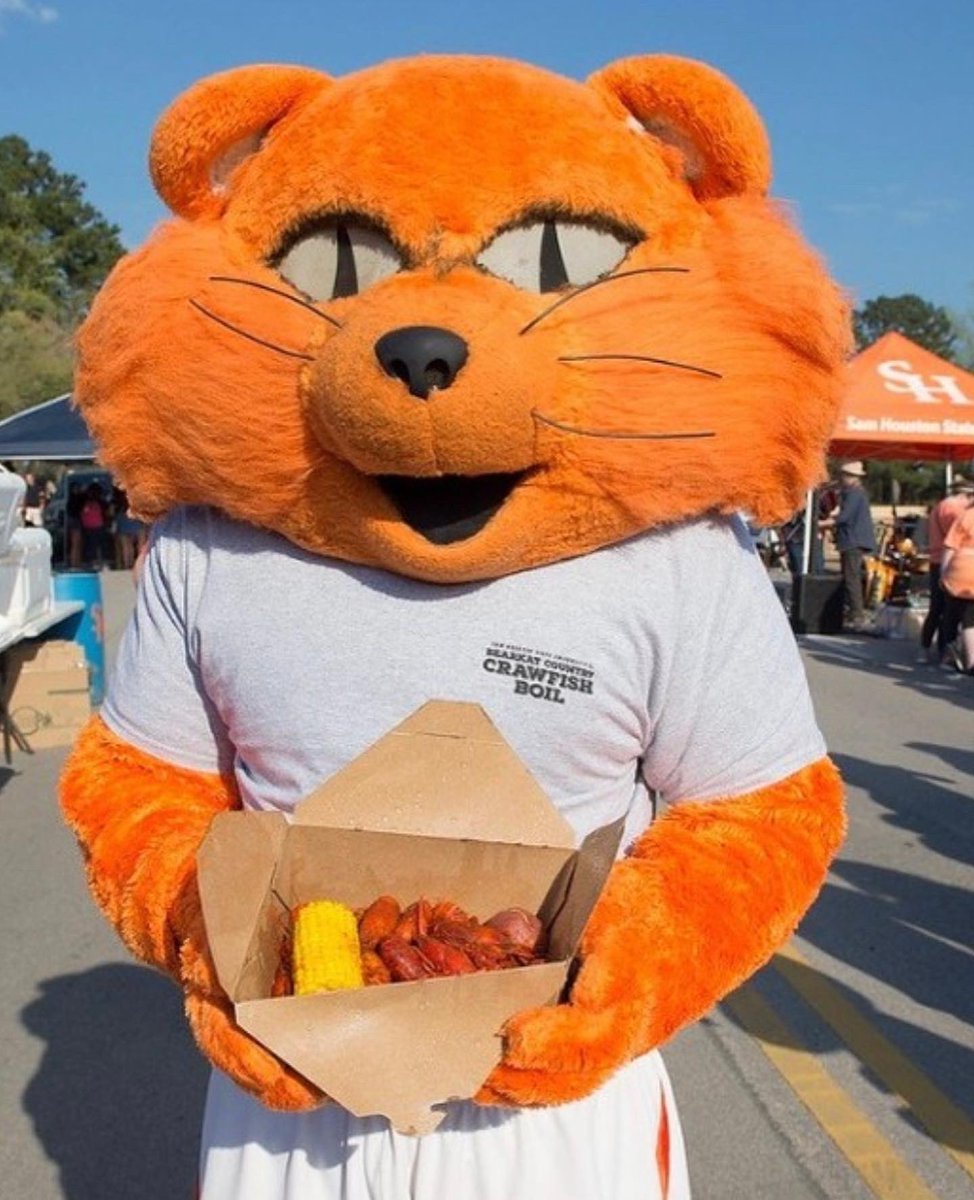 shsucailife's tweet photo. It’s CRAWFISH SEASON 🦞Join us and @SHSUdining on 03/01 at the Bearkat Country Crawfish Boil!
🦞5:15 PM
🦞Bowers Blvd.
🦞First 300 students get a FREE T-shirt!
🦞FREE crawfish
Then catch the big @BearkatsBSB game vs. UT at 6:30 PM! ⚾️ SEE YOU THERE! #SHSU #CrawfishSeason https://t.co/NmqNpxTB0d