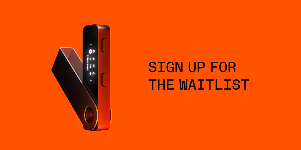💪 Get #NFT, #crypto &amp; #DeFi ready with the new Nano S Plus!

The Nano S Plus is an upgrade of the #NanoS featuring more apps, more storage capacity &amp; a bigger screen, topped off with Ledger's unbeatable security. 

🔗 Join the waiting list here: bit.ly/35bk79J