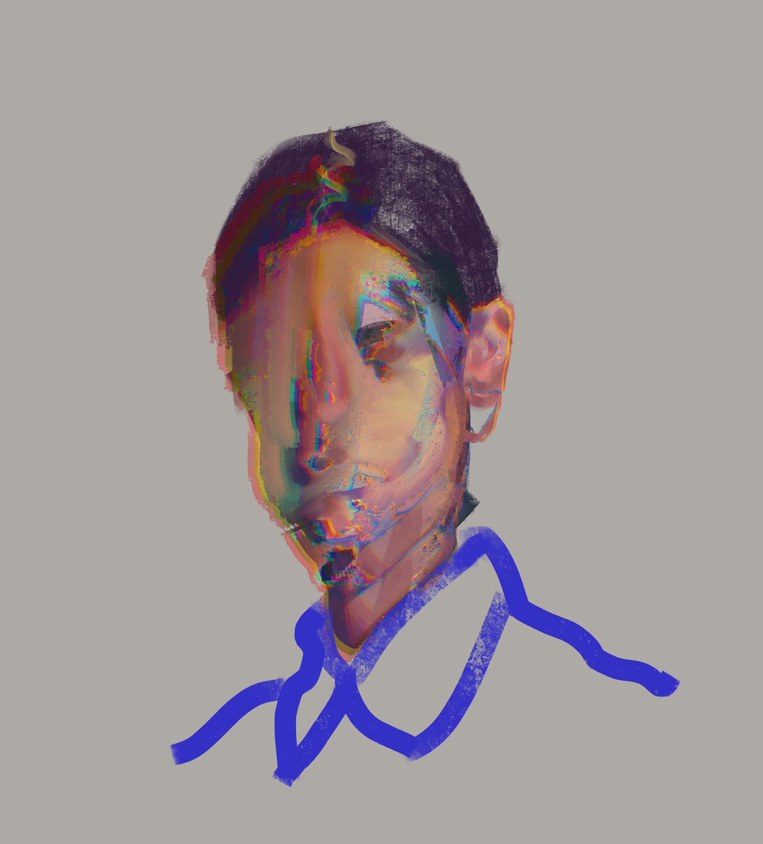 brandonistrippy's tweet image. experimental digital paintings