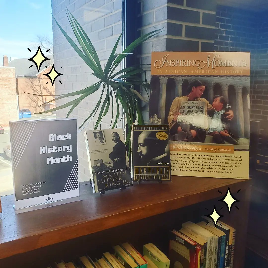 JkcLibrary's tweet image. The JKC Library is celebrating Black History month! Stop by and check out our collection of African American history books, memoirs, and autobiographies. 📚🏫✒