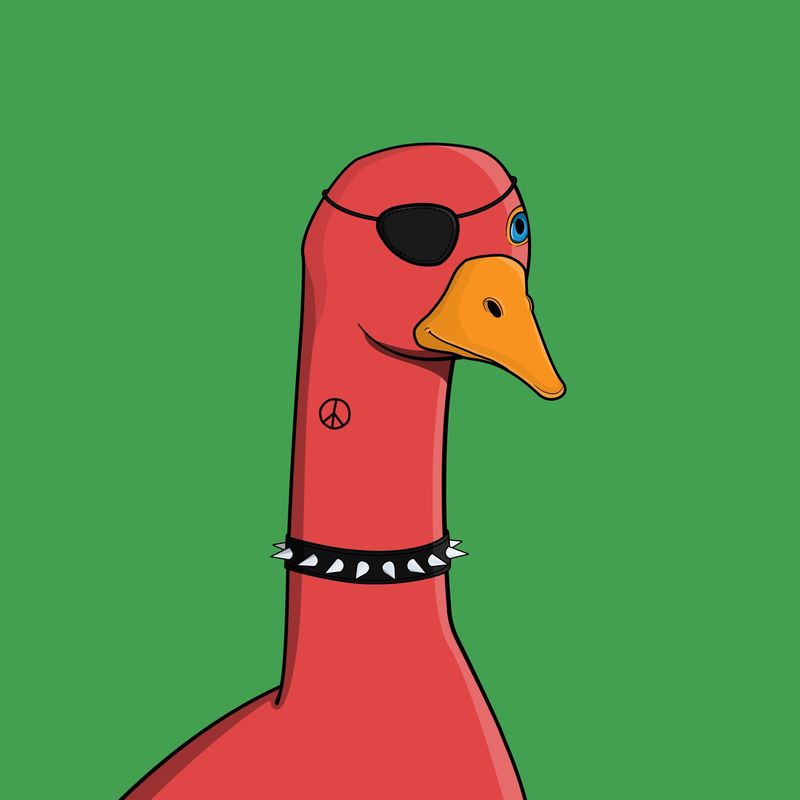 #CGF Giveaway! 🎉🤩

▶️ Follow <a href="/CrazyGooseFlock/">Crazy Goose Flock</a> 
▶️ Follow <a href="/michiel_mulders/">Michiel Mulders</a> 
▶️ RT

Pick up this spiky red beauty! 🔥

ID: #3399 #algofam