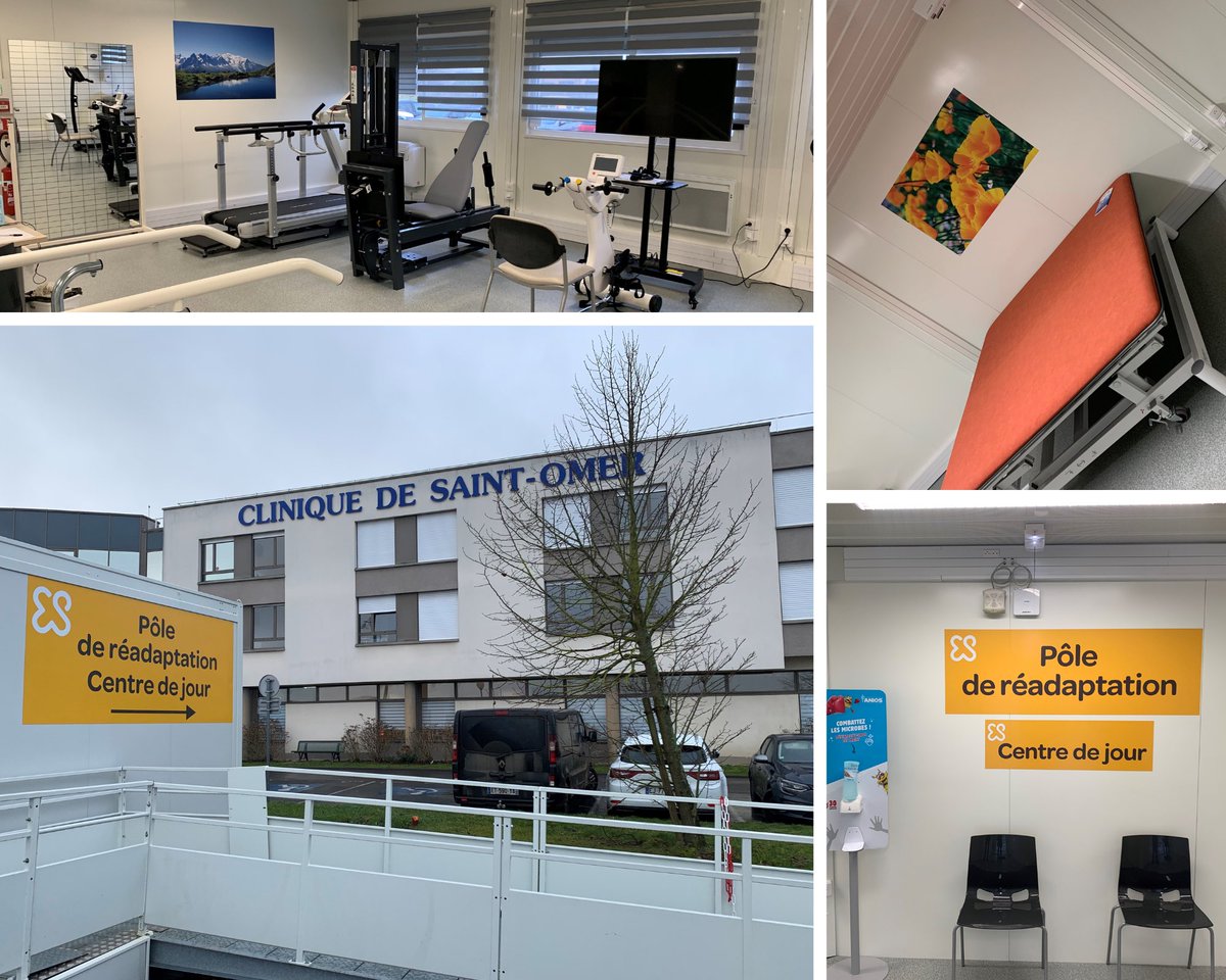 de_elsan's tweet photo. Lancement de l’activité de #SSR en Hôpital de jour à la clinique de #SaintOmer https://t.co/9SBPgIcWn3 https://t.co/ZUdjrtVvj0
