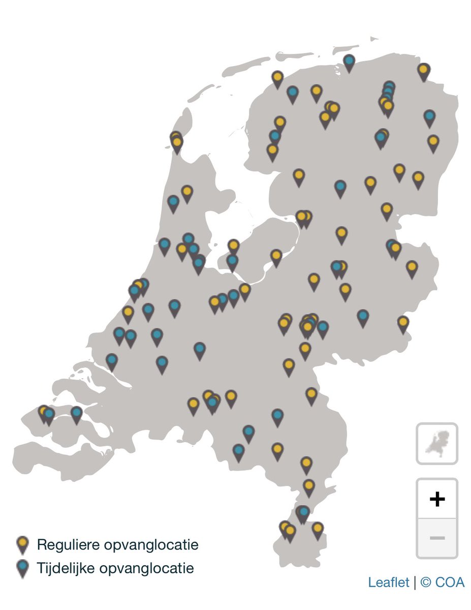 geertwilderspvv's tweet photo. Nederland volgepropt met AZC’s. Het wordt steeds erger. 

We hebben inmiddels meer AZC’s dan algemene ziekenhuizen in Nederland.

Rutte/Kaag laten iedereen binnen, geven ze alles voor niks en laten u betalen.

Reken met ze af, #stemzeweg, #stempvv!

#grenzendicht #Wilders https://t.co/gw3WwfGiFq