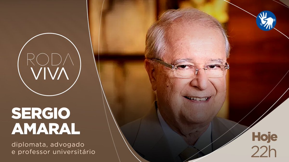 rodaviva's tweet photo. O diplomata, advogado e professor universitário Sergio Amaral estará no #RodaViva desta segunda-feira (21). 

Na bancada estarão: @daigooliva, @casaroes, Isabel Fleck, @flaviamarreiro e Carlos Poggio. Programa vai ao ar às 22h, não perca!

#politica #russia #tvcultura https://t.co/TIz2rnfKmT
