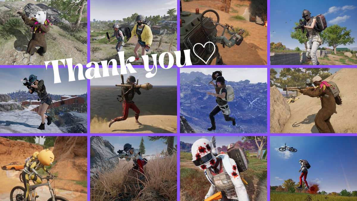 mabo_tequila's tweet photo. ちゃーりーch🐁恒例の〖PUBG☆CUSTOM/おふざけ会！〗ご参加.ご視聴ありがとうございました(_ _*)ドン勝された参加者様✨( •ω•｡)وﾅｲｽ!1戦ミスでご迷惑をお掛けしましたが💦今回もワイワイおふざけ出来ましたとさ♡次回もよろしくお願いします🙇‍♀️
#PUBGcustom #ちゃーりーABC https://t.co/9vE8M8WN9w