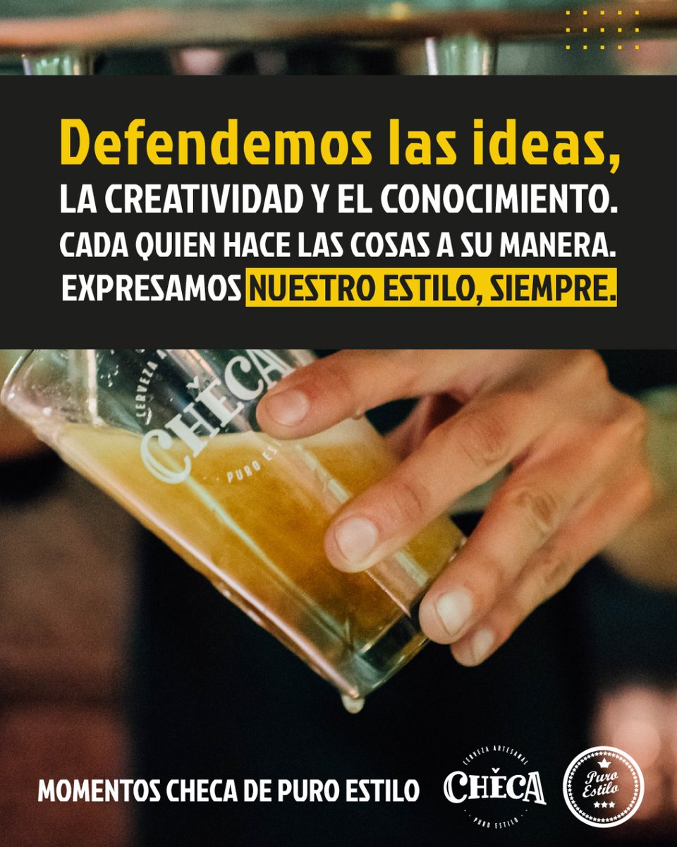 Siempre hablamos del #PuroEstilo de #Checa pero... ¿Sabés por qué es? 🤔