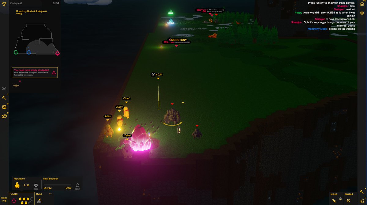 When a modder tells you to join their Castle Story lobby and you spawn with a Biftron and Marauder on your side 👀😰