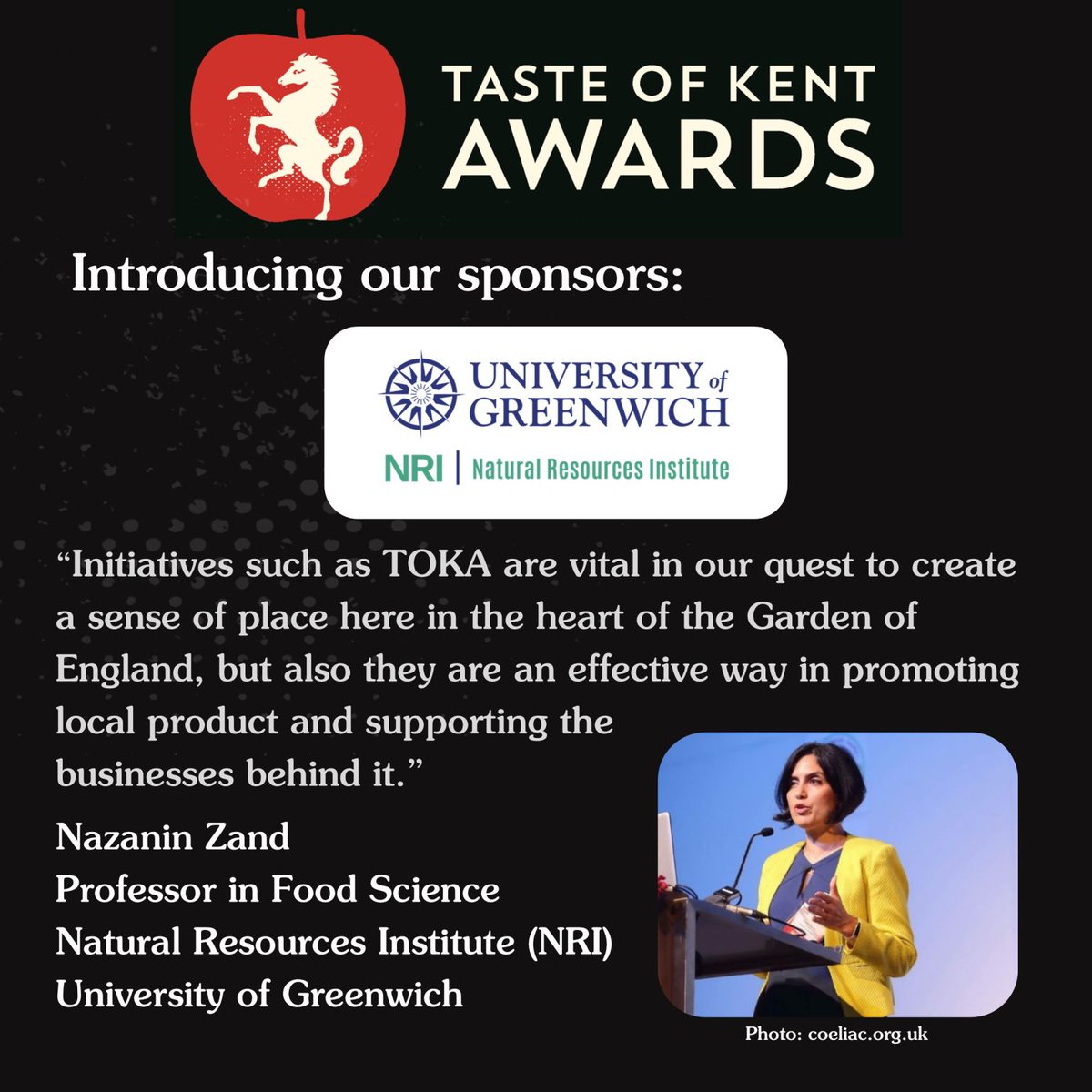 NRI (@nrinstitute) on Twitter photo <a href="/NRInstitute/">NRI</a> are proud to announce we sponsoring an award at this years Taste of Kent Awards (TOKA) run <a href="/ProducedinKent/">Produced in Kent Ltd</a>. Voting is open until 28th February! <a href="/DrZandGreenwich/">Dr Nazanin Zand</a> @FESGreenwich <a href="/NRInstitute/">NRI</a> are proud to announce we sponsoring an award at this years Taste of Kent Awards (TOKA) run <a href="/ProducedinKent/">Produced in Kent Ltd</a>. Voting is open until 28th February! <a href="/DrZandGreenwich/">Dr Nazanin Zand</a> @FESGreenwich
