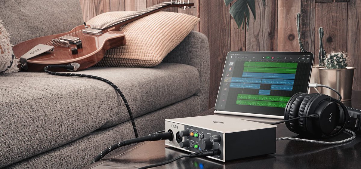 Con #Volt2 de #UniversalAudio:
👉Graba directamente en tu Mac, PC, iPad o iPhone tu voz o tu guitarra 🎸
👉Produce con una suite de audio y software
👉Construye tu homestudio y lleva tus grabaciones a cualquier lugar 

De venta en nuestra tienda en línea: varistore.com.mx