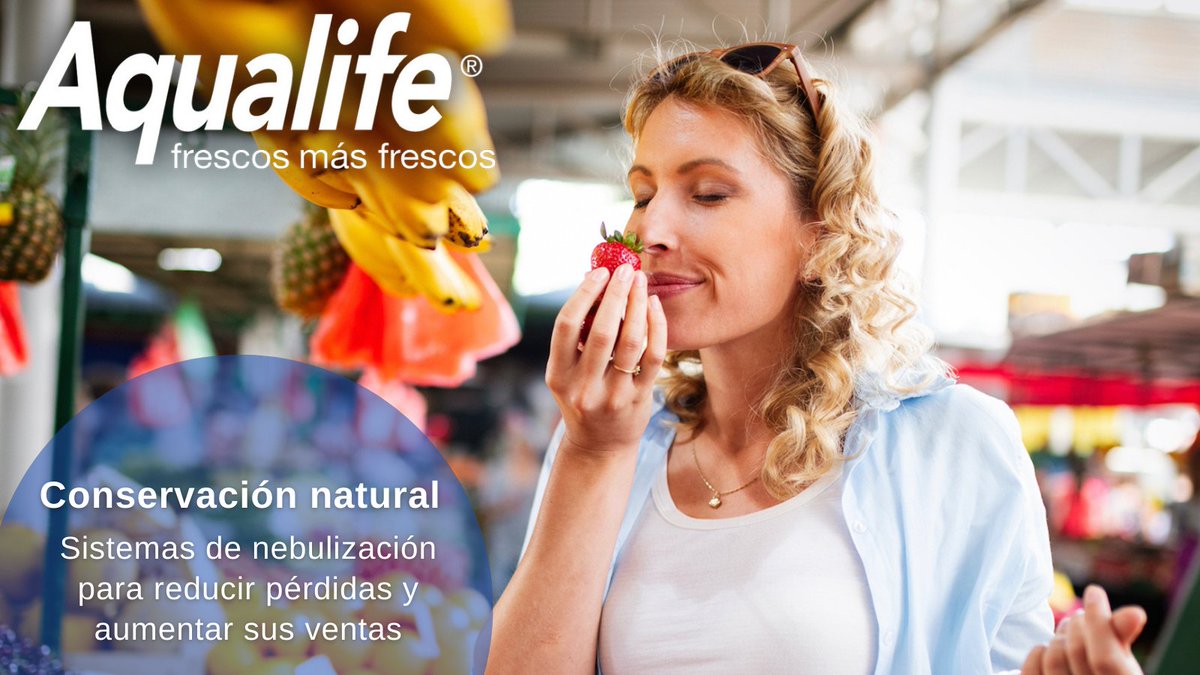 AqualifeSystem's tweet photo. El comprador quiere ver y escoger para disfrutar de los productos más #frescos y #saludables. Nuestros sistemas impulsan las ventas y prolongan la vida útil del producto manteniendo su frescura y propiedades nutritivas.
#NebulizaciónAqualife #ConservaciónProductosFrescos https://t.co/KPvPmLgaX9