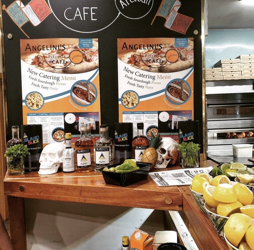 🍹 RUM TASTING EVENT🍹

📍 - Angelini’s Pizzeria, Bishopton
📅 - Saturday 5th March 2022
⏰ - 1pm - 3pm

Enjoy 3 rums and 3 rum cocktails, before enjoying a 2 course meal at <a href="/angelinis_pizza/">Angelini’s Pizzeria</a> 

🥃 £37.50 per person

📲 Book via Angelini’s Pizzeria Facebook messenger ONLY