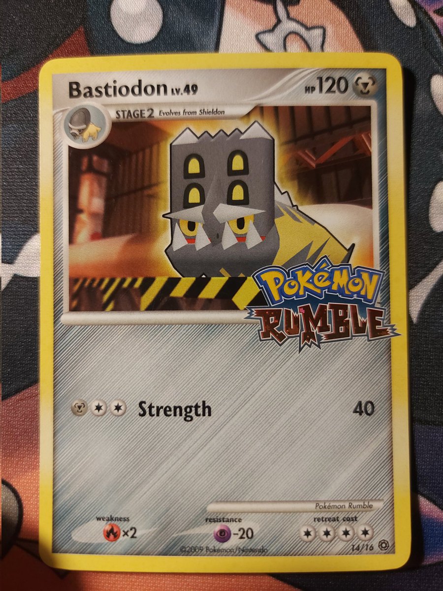 JW's Cards on Twitter: "My only 2 Pokemon Rumble cards. What do you think  of the style of these cards? Do they look outdated or do you enjoy the  style? I personally