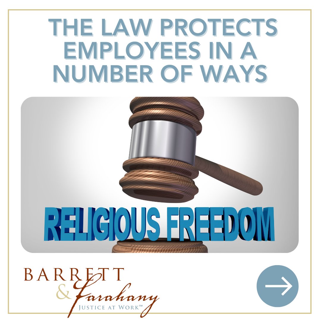 EmploymentAtty's tweet photo. Did you know that employers must accommodate religious dress and grooming practices, provided it doesn’t put an undue hardship on the business? https://t.co/kGpWH5Rc4E https://t.co/XwSibVBCKq