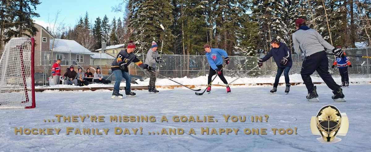Our #hockey family is a special one. We’re thankful that you are a part of it.

All of us at Gold in the Net want to wish you and your family a Happy Family Day!

#Goalie #BeaGOLDtender #FamilyDay #HappyFamilyDay