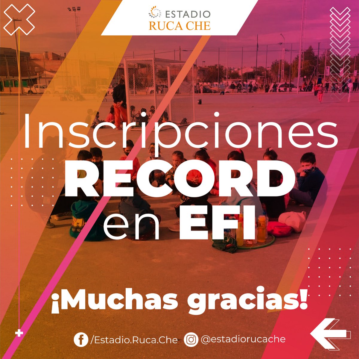 rucache's tweet photo. 👉Las inscripciones a EFI fueron un éxito rotundo!
Para más información sobre cupos de esta actividad seguinos en nuestras redes!
#seguimosenmovimiento https://t.co/IUu13boq3z