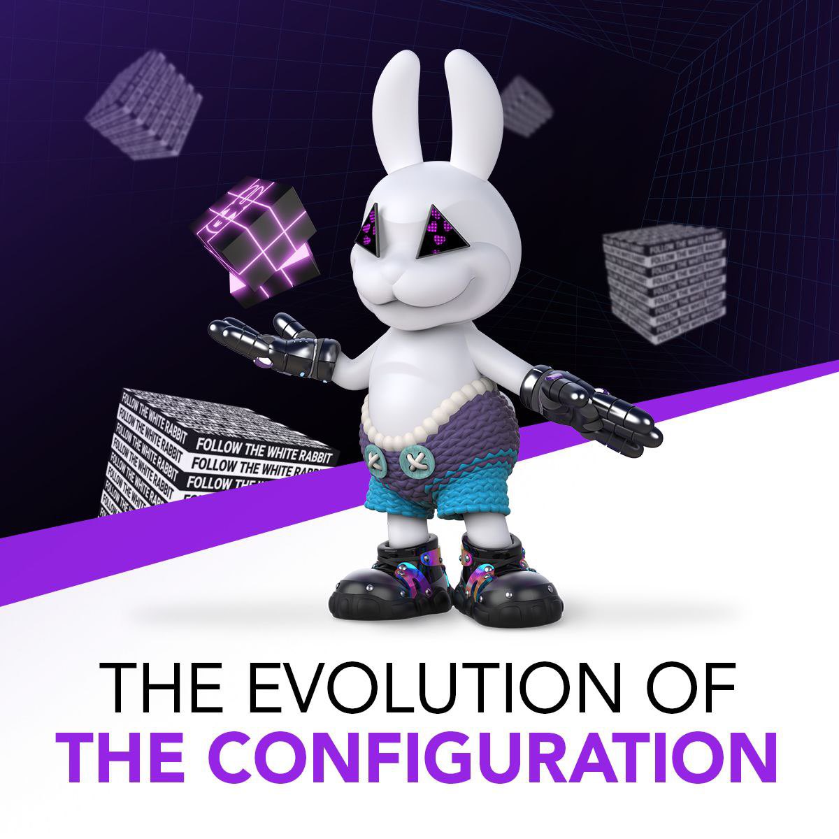 First the Mint Pass, then The Configuration 🐰

“The Configuration and The Anomaly. Each will be destined by its own prophecy”.

Gate is a metaverse within which various activities take place, and you can collect various artifacts and benefits are waiting for you.