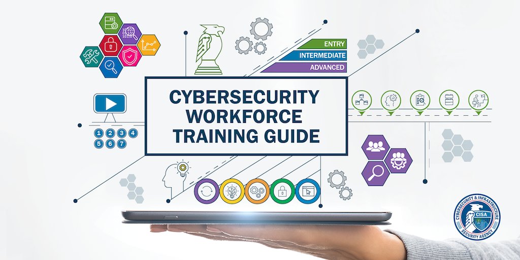 CISACyber's tweet image. 📑 @CISAgov recently launched a Cybersecurity Workforce Training Guide! This comprehensive Guide is designed for #cybersecurity and IT professionals at all levels to help develop a path to advance their career. ➡️ go.usa.gov/xFXap #Careers #Jobs