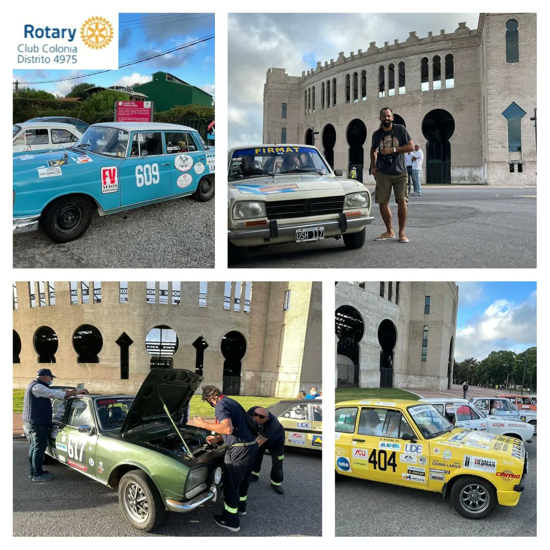 RotaryColonia's tweet image. Hoy Rotary acompañó a los corredores de 19 Capitales, en la largada de la segunda etapa.@RotaryColonia #19capitales
