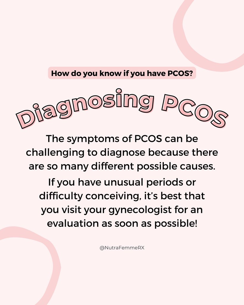 nutrafemmeRX's tweet photo. PCOS can present differently from individual to individual in terms of symptoms and severity! 

Your physician is the best resource to determine if PCOS is the correct diagnosis for you 👩‍⚕️ https://t.co/kbboHeSRxQ