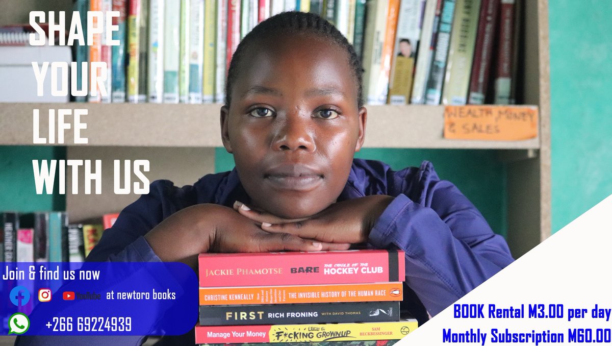 Newtoro1's tweet photo. Lesotho's NATIONWIDE library. 
DM for details https://t.co/wbsmeCkufH