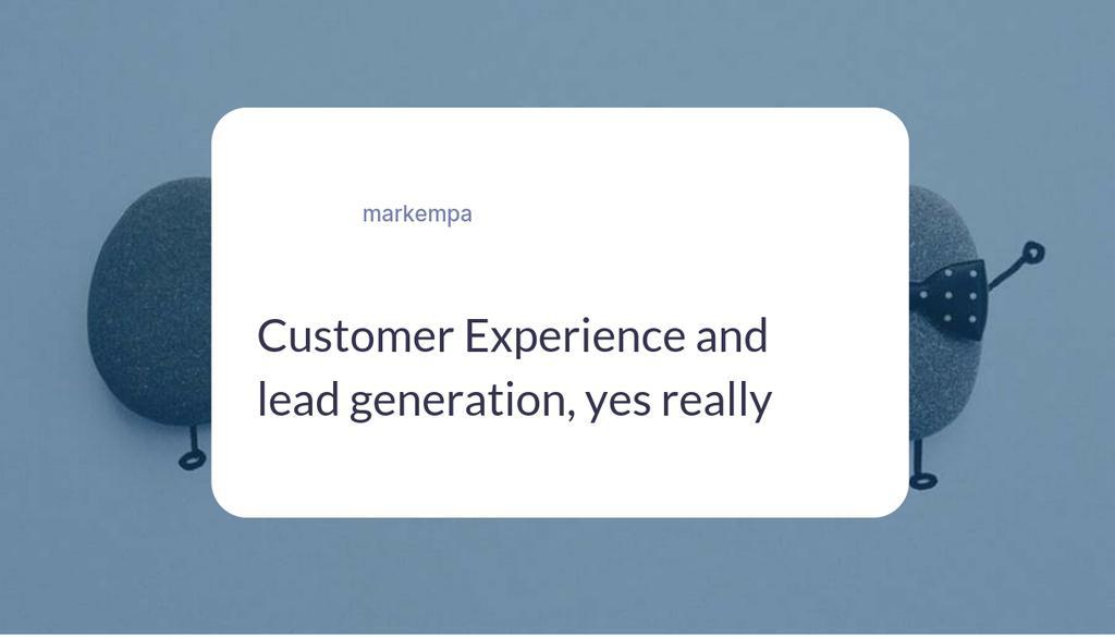 What would happen if we put ourselves in our future customers' shoes and looked at our messages from their perspective and trying to feel what they are feeling when they hear from us?

Read more 👉 lttr.ai/tNu1

#LeadGeneration #CustomerCentric